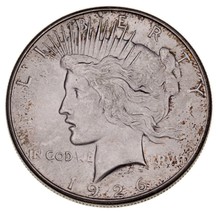 1926-S Argent Paix Dollar En Choix Bu État, Excellent Oeil Appeal - €92,00 EUR