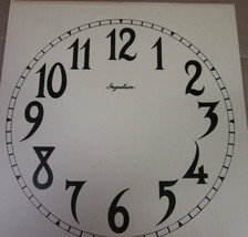 INGRAHM Paper Clock Dial Roman Numbers Day Numbers 11&quot; - £10.12 GBP