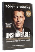 Tony Robbins &amp; Peter Mallouk UNSHAKEABLE Your Financial Freedom Playbook 1st Edi - £36.82 GBP