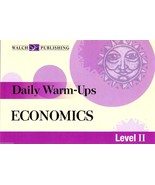 Daily Warm-Ups Economics Level 2 J. Weston Walch  - £8.52 GBP