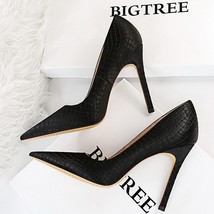 Sexy Party Shoe Women Plus Size 3169-1-black 35 - £33.07 GBP
