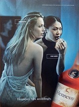 Hennessy Cognac, Vintage Print Ad. Color Illustration (vegetarian..mix accord... - £14.25 GBP
