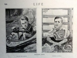 F. Foster Lincoln + A.C., 1918 B&amp;W Illustration 8&quot;x6&quot; Print art (Histori... - $17.89