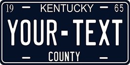 Kentucky 1966 Personalized Tag Vehicle Car Auto License Plate - £13.17 GBP