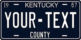 Kentucky 1967 Personalized Tag Vehicle Car Auto License Plate - £13.13 GBP