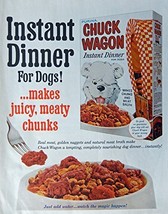 Chuck Wagon Dog Food, 60&#39;s Print ad. Full page Color Illustration (instant di... - £14.30 GBP