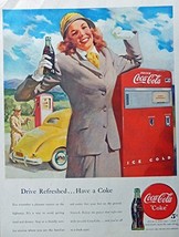 Ancient Age Whiskey, 40&#39;s Print Ad. full Page Color Illustration (Coca Cola a... - £14.30 GBP