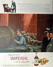 Hiram Walker,Imperial Whiskey, Print advertisment. 40&#39;s Color Illustration, 1... - £14.30 GBP