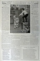 The Children&#39;s Page, May 25, 1916, The Youth&#39;s Companion [293]. Stories,... - £14.13 GBP