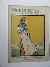 M. Jones, Needlecraft Magazine, 1931 (cover only) cover art by M. Jones/ Irel... - $17.89