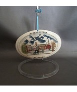Porcelain  Breckenridge, CO Oval Wall Plaque Ornament  (1996) - €7,77 EUR