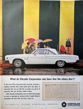 1964 Dodge Polara 500, 60&#39;s full page Color Illustration, 10 1/4&quot; x 13 1/2&quot; P... - £13.98 GBP