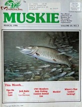 Scott Zoellick, Muskie magazine cover art [cover only] Color Illustration 8" ... - £14.07 GBP