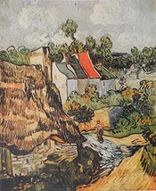 Van Gogh, Color Illustration,painting, Print art (&quot;House at Auvers&quot; wher... - £14.07 GBP