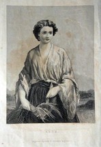 A. Johnston,Painting 1800's Engraved & Printed by Illman Brother's B&W Art, 6... - $17.89