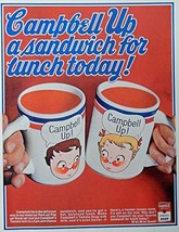 Campbell Up, 60&#39;s Full Page Color Illustration,print art, (campbell soup kids... - £14.28 GBP