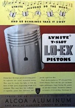 Lo Ex Pistons, 40&#39;s, full page color Illustration, 8 1/2&quot; x 11 1/4&quot; Prin... - £14.24 GBP