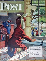 Stan Ekman, art, The Saturday Evening Post Magazine Cover art, Color Illustra... - $17.89