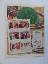 Jell-O Lime flavor, 30&#39;s Print Ad. Full page Color Illustration (Jack Benny a... - £14.30 GBP
