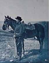 Union Cavalryman, B&amp;W photograph, print art (taken by Alexander Gardner 1862)... - £14.03 GBP