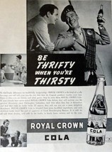 Royal Crown Cola, Print advertisment. 30&#39;s B&amp;W Illustration, 10 1/4&quot; x 13 1/2... - £10.38 GBP