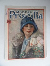 Modern Priscilla Magazine 1928 *cancelled Boston mass. 2 cent stamp on cover,... - £14.07 GBP