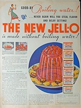 Jell-O. Original vintage magazine ad. Fantastic, scarce old ad. (no boiling w... - £14.30 GBP