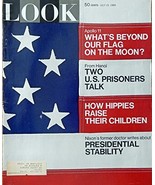U.S. Flag, 60&#39;s Color Illustration, print art (magazine cover) Original ... - £10.22 GBP