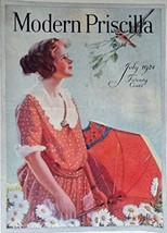 Woman with Umbrella, looking at a bird, 20&#39;s Magazine Cover art, Color Illust... - £14.52 GBP