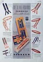 Men&#39;s Fashions, Vintage Print Ad. 30&#39;s Color Illustrations (Pioneer Gart... - $17.89