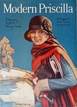 Arthur Moscon, 20&#39;s Magazine Cover art, Color Illustration (beautiful wo... - £8.75 GBP