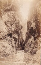 Oneonta Gorge Columbia River Highway Oregon OR Real Photo RPPC Postcard D55 - £2.34 GBP