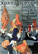 Interwoven Socks, Fashion Page. Original Vintage 30&#39;s Esquire Magazine F... - $17.89