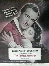 The Perfect Marriage, Original Movie Advertisement, 40&#39;s Print ad. Full Page ... - £14.29 GBP