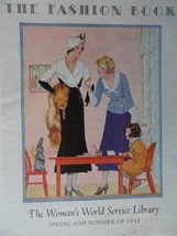 the Fashion Book, spring and summer 1932 Magazine Cover, Color Illustration 9... - £14.30 GBP