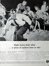 United Brewers, 1941 Print Advertisment. B&W Illustration, 10 1/2" x 13 1/2" ... - $17.89