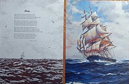 Ships [beautiful Ship on Sea] Authentic oringial vintage 1978 Magazine Art - £14.15 GBP
