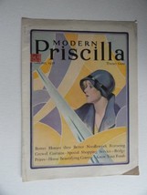 Modern Priscilla Magazine, 1928 *cancelled Boston Mass. 2 cent stamp on cover... - £14.07 GBP