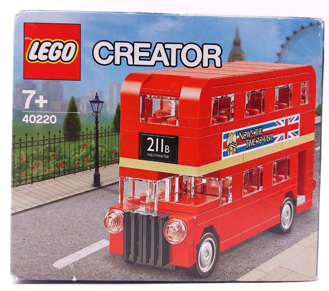 Lego ® 40220 Creator Double Decker London Bus NEW  - $10.78