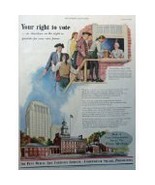The Penn Mutual Life Insurance Company, 50&#39;s Full Page Color print ad. I... - £10.21 GBP