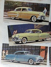 1953 Chevrolet, Pontiac, Oldsmobile, 50's Print ad. Full Page Color Illustrat... - £14.07 GBP