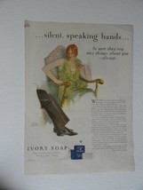 Ivory Soap, 20&#39;s Print Ad. full page color Illustration by Meyers, print ad (... - £8.65 GBP