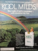 Kool,70&#39;s Color Illustration/Painting, Print Ad. 10 1/2&quot;x13 1/4&quot;(Rainbow) Ori... - £8.83 GBP