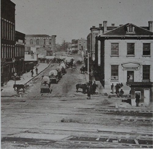 Civil War - Atlanta Georgia during Sherman's occuoation, B&W photograph, prin... - $10.99