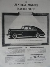 Pontiac, 40&#39;s B&amp;W Illustration/Painting, Print Ad. 10 3/4&quot;x 13 3/4&quot;(Beautiful... - £14.30 GBP