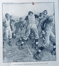 Franklin T. Wood (football players) print art, original rare 1913 The Youth&#39;s... - £14.07 GBP