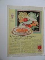 Campbell&#39;s Soup, 20&#39;s Print Ad. full page Color Illustration, print ad (campb... - £14.26 GBP