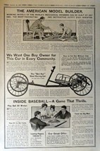 the American Model Builder,the &quot;Ben Hur&quot; Steel Racing Car,baseball game,... - $17.89