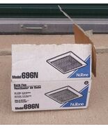 NUTONE WHITE ELECTRIC BATHROOM VENTILATOR FAN MODEL 696N - $1,285.88 MXN