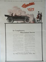 The Willys Overland Company Automobiles, Color Painting,11&quot;x16&quot;[Overland... - $17.89